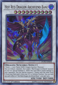 Hot Red Dragon Archfiend Bane [DUPO-EN058] Ultra Rare - POKÉ JEUX