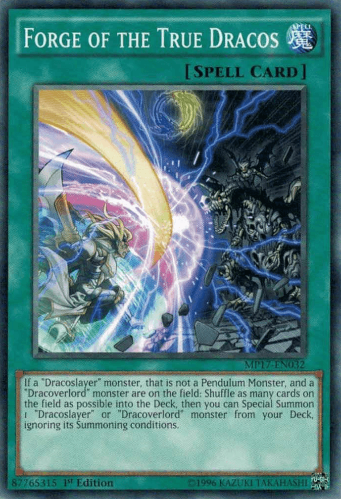 Forge of the True Dracos [MP17-EN032] Common - POKÉ JEUX
