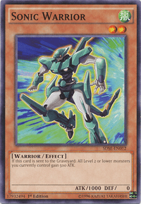 Sonic Warrior [SDSE-EN012] Common - POKÉ JEUX