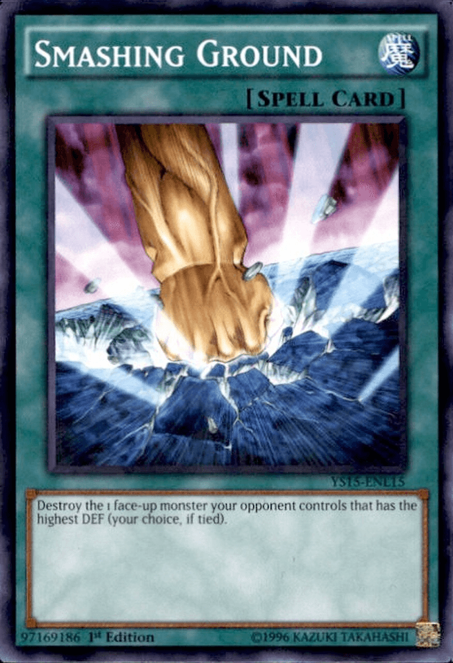 Smashing Ground [YS15-ENL15] Shatterfoil Rare - POKÉ JEUX