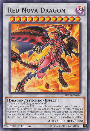 Red Nova Dragon [HSRD-EN024] Rare - POKÉ JEUX