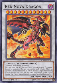 Red Nova Dragon [HSRD-EN024] Rare - POKÉ JEUX