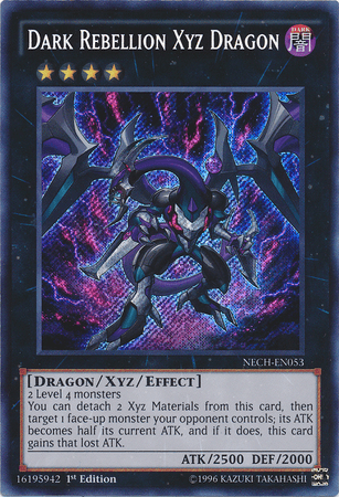 Dark Rebellion Xyz Dragon [NECH-EN053] Secret Rare - POKÉ JEUX