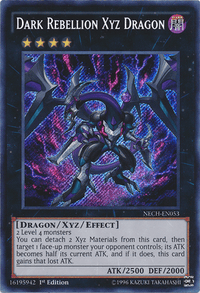 Dark Rebellion Xyz Dragon [NECH-EN053] Secret Rare - POKÉ JEUX