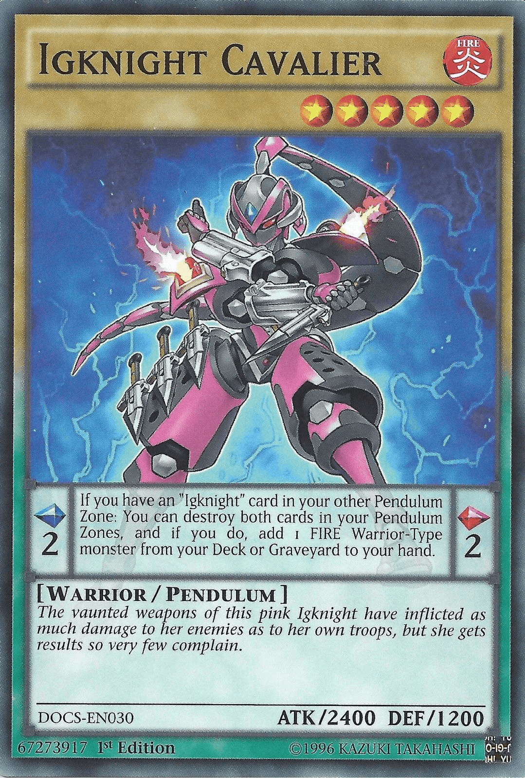 Igknight Cavalier [DOCS-EN030] Common - POKÉ JEUX