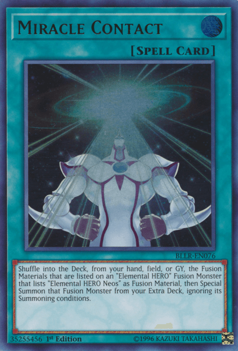 Miracle Contact [BLLR-EN076] Ultra Rare - POKÉ JEUX