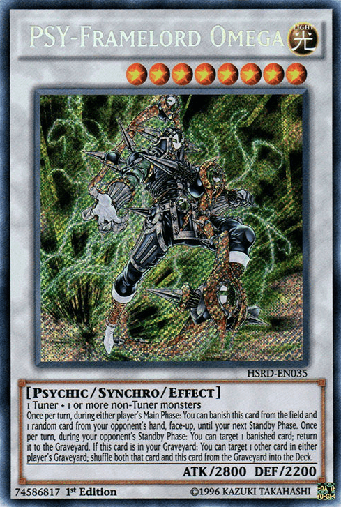 PSY-Framelord Omega [HSRD-EN035] Secret Rare - POKÉ JEUX