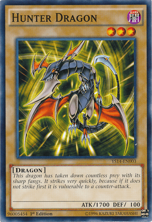 Hunter Dragon [YS14-EN003] Common - POKÉ JEUX