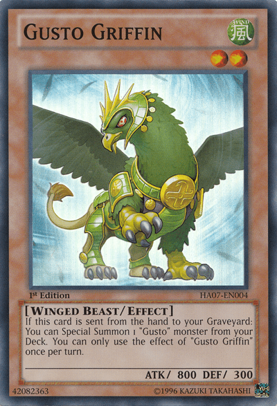 Gusto Griffin [HA07-EN004] Super Rare - POKÉ JEUX