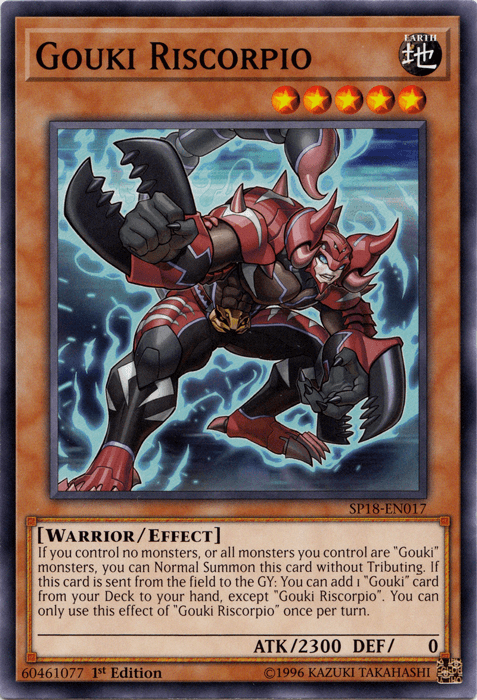 Gouki Riscorpio [SP18-EN017] Common - POKÉ JEUX