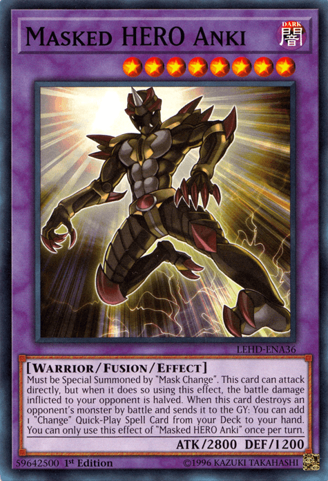 Masked Hero Anki [LEHD-ENA36] Common - POKÉ JEUX