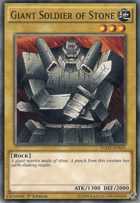 Giant Soldier of Stone [YGLD-ENA15] Common - POKÉ JEUX