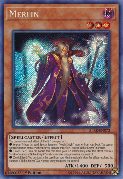 Merlin [BLRR-EN073] Secret Rare - POKÉ JEUX