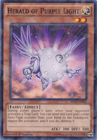 Herald of Purple Light [BP03-EN023] Shatterfoil Rare - POKÉ JEUX