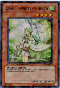 Caam, Serenity of Gusto [DT05-EN074] Super Rare - POKÉ JEUX