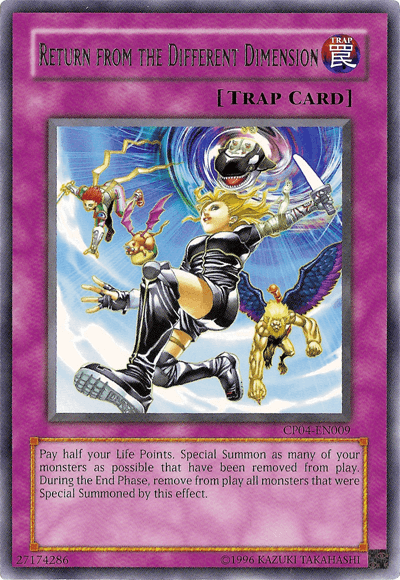 Return from the Different Dimension [CP04-EN009] Rare - POKÉ JEUX