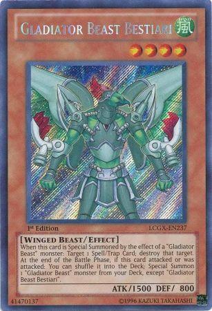 Gladiator Beast Bestiari [LCGX-EN237] Secret Rare - POKÉ JEUX