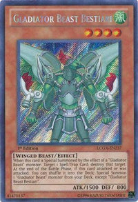 Gladiator Beast Bestiari [LCGX-EN237] Secret Rare - POKÉ JEUX
