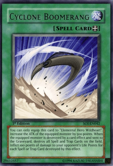 Cyclone Boomerang [SOI-EN042] Rare - POKÉ JEUX