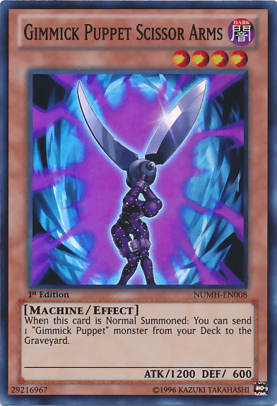 Gimmick Puppet Scissor Arms [NUMH-EN008] Super Rare - POKÉ JEUX