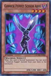 Gimmick Puppet Scissor Arms [NUMH-EN008] Super Rare - POKÉ JEUX