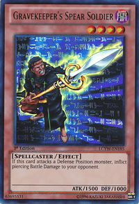 Gravekeeper's Spear Soldier [LCYW-EN185] Ultra Rare - POKÉ JEUX