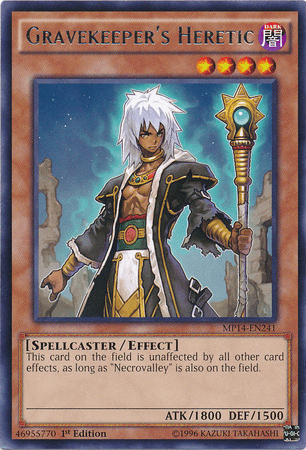 Gravekeeper's Heretic [MP14-EN241] Rare - POKÉ JEUX