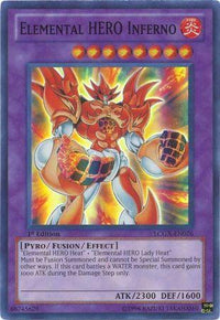 Elemental HERO Inferno [LCGX-EN076] Super Rare - POKÉ JEUX