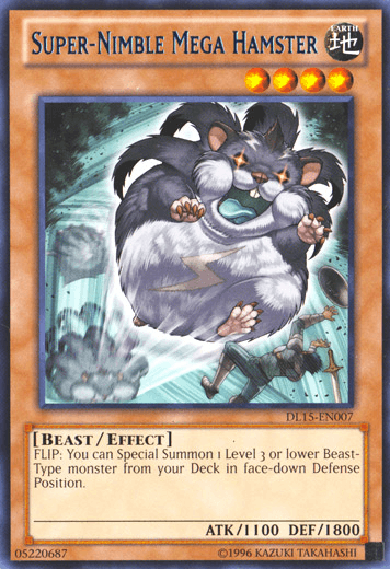 Super-Nimble Mega Hamster (Blue) [DL15-EN007] Rare - POKÉ JEUX