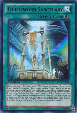 Lightsworn Sanctuary [SDLI-EN024] Ultra Rare - POKÉ JEUX