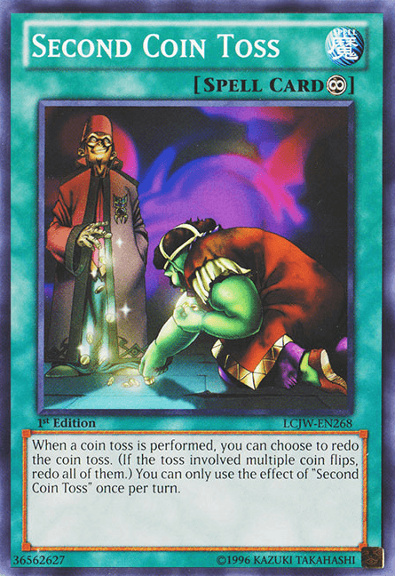 Second Coin Toss [LCJW-EN268] Common - POKÉ JEUX