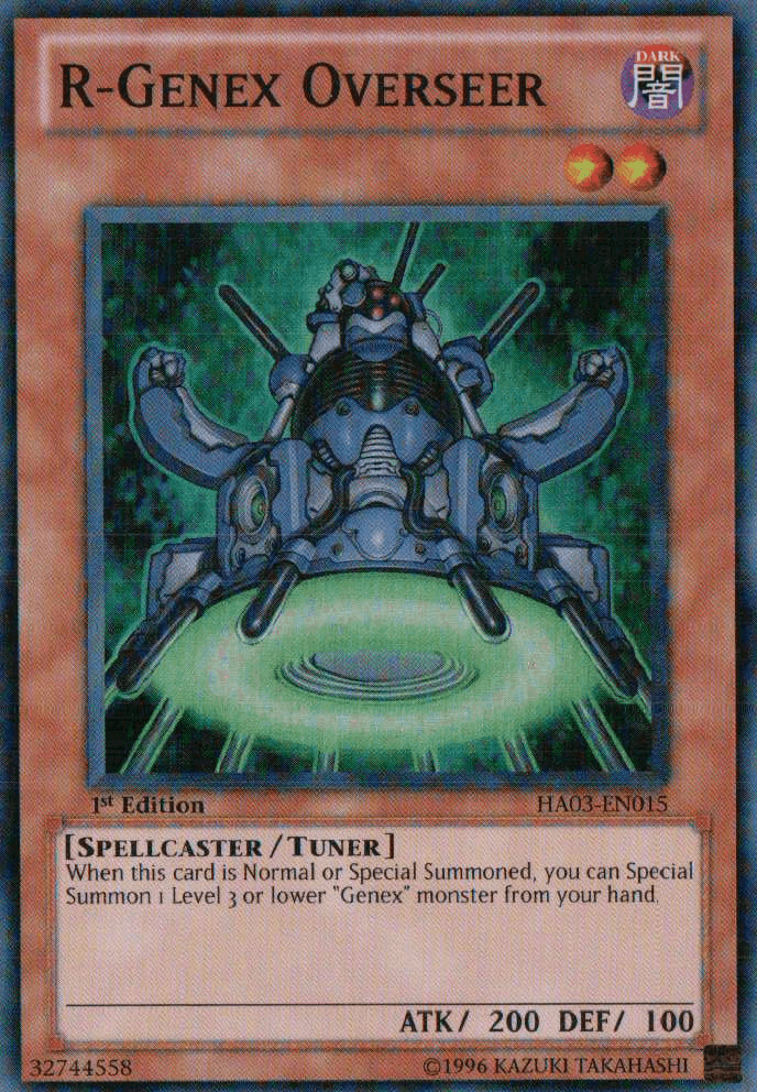 R-Genex Overseer [HA03-EN015] Super Rare - POKÉ JEUX
