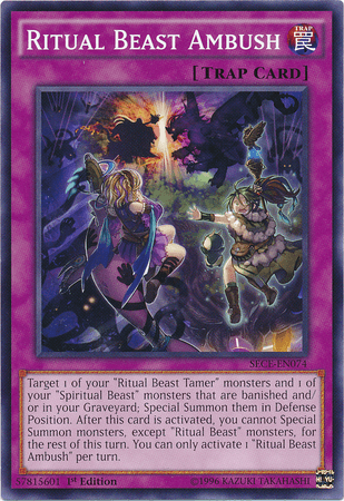 Ritual Beast Ambush [SECE-EN074] Common - POKÉ JEUX