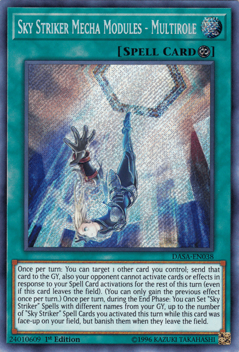 Sky Striker Mecha Modules - Multirole [DASA-EN038] Secret Rare - POKÉ JEUX