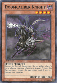 Doomcaliber Knight [BP01-EN141] Starfoil Rare - POKÉ JEUX
