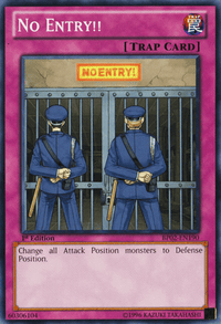 No Entry!! [BP02-EN190] Mosaic Rare - POKÉ JEUX