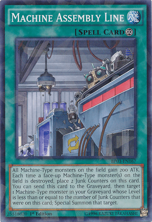 Machine Assembly Line [BP03-EN167] Shatterfoil Rare - POKÉ JEUX