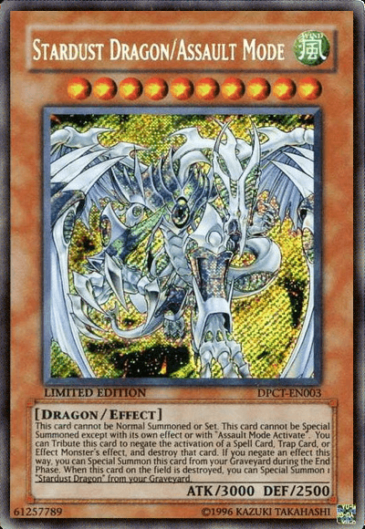 Stardust Dragon/Assault Mode (Secret) [DPCT-EN003] Secret Rare - POKÉ JEUX