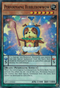 Performapal Bubblebowwow [MP17-EN062] Common - POKÉ JEUX