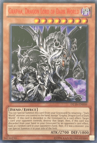 Grapha, Dragon Lord of Dark World (Red) [DL18-EN006] Rare - POKÉ JEUX