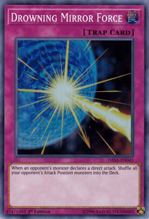 Drowning Mirror Force [DASA-EN045] Super Rare - POKÉ JEUX