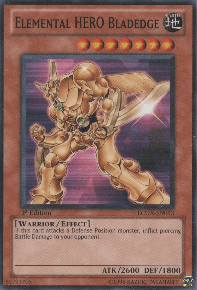 Elemental HERO Bladedge [LCGX-EN013] Common - POKÉ JEUX