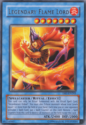 Legendary Flame Lord [DR1-EN243] Rare - POKÉ JEUX