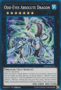 Odd-Eyes Absolute Dragon [LEDD-ENC34] Common - POKÉ JEUX