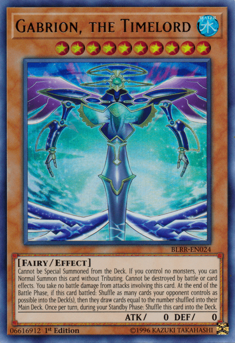 Gabrion, the Timelord [BLRR-EN024] Ultra Rare - POKÉ JEUX