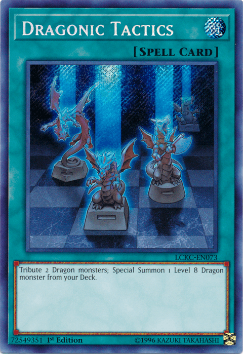 Dragonic Tactics [LCKC-EN073] Secret Rare - POKÉ JEUX