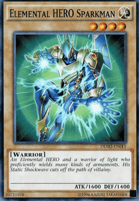 Elemental Hero Sparkman [DEM2-EN011] Common - POKÉ JEUX