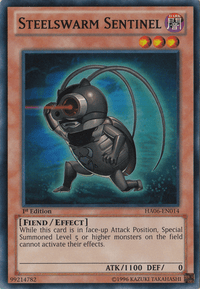 Steelswarm Sentinel [HA06-EN014] Super Rare - POKÉ JEUX