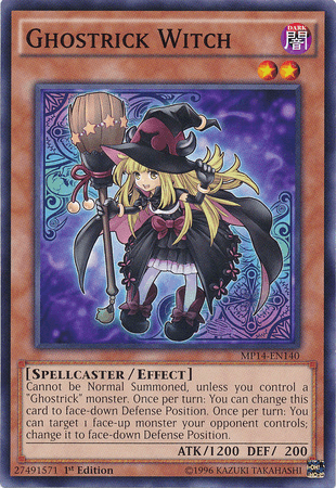 Ghostrick Witch [MP14-EN140] Common - POKÉ JEUX