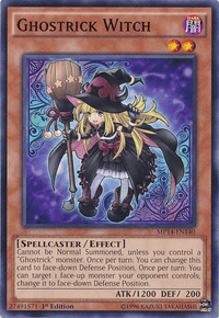 Ghostrick Witch [MP14-EN140] Common - POKÉ JEUX